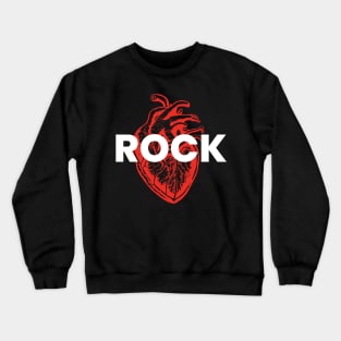 love rock Crewneck Sweatshirt